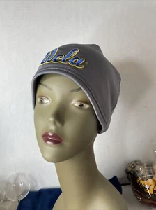 Under Armour UCLA  UA Coldgear Infrared Storm Fleece Beanie Embroided Gray New - Picture 1 of 5