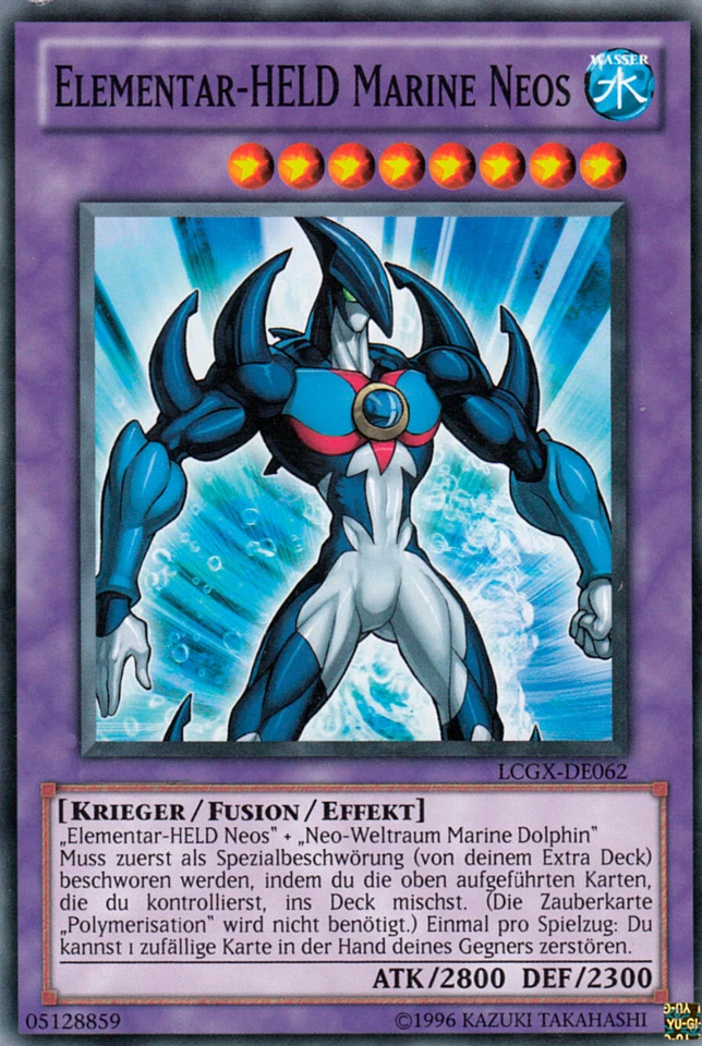 YU-GI-OH, ELEMENTAR-HELD MARINE NEOS, C, LCGX-DE062, TOP - Bild 1 von 1