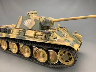 21st Century Toys The Ultimate Soldier WWII German Panther Tank 1:18 D0653 CB - Image 1 of 4