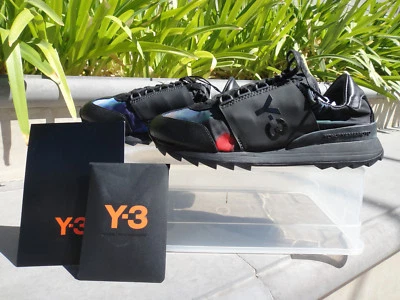 Zapatilla deportiva Y-3 RHITA BB4692, DETOP/CBLACK, talla para mujer US5,5 precio de venta sugerido por el fabricante $290 Foto 1 de 4