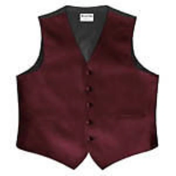 Luxury Satin Tuxedo Vest and Tie Sets - Image 1 of 1