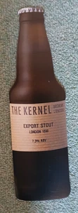 THE KERNEL BREWERY LONDON EXPORT STOUT flat paper beer bottle - Picture 1 of 1