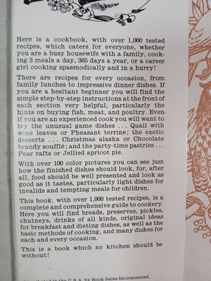 VTG. 1968 The American Every Day Cookbook 1,000 + Recipes for Adult and Children - Image 1 of 4