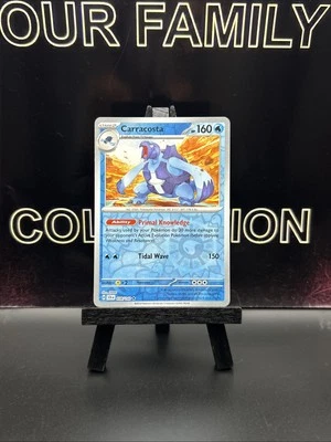 038/142 CARRACOSTA REVERSE HOLO STELLAR CROWN POKEMON CARD - Image 1 of 4