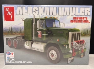 1:25 AMT *ALASKAN HAULER* Kenworth Conventional Semi Truck MODEL KIT *SEALED NIB - Picture 1 of 6