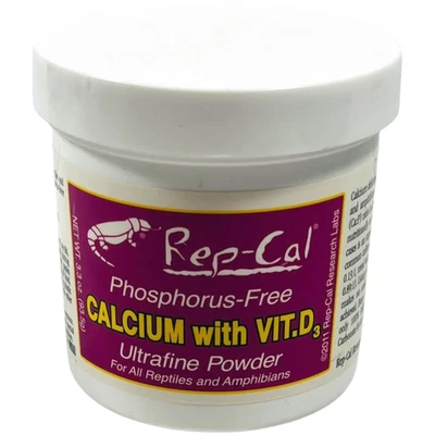 Rep-Cal Phosphorus-Free Calcium With Vit.D3 Ultrafine Powder / Rep Cal - Image 1 of 4