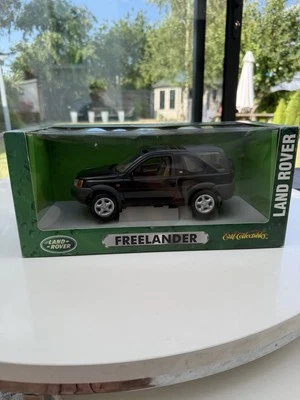Ertl Collectibles 1:18 Land Rover Freelander modelo de carro fundido 4x4 preto raro  - Imagem 1 de 4