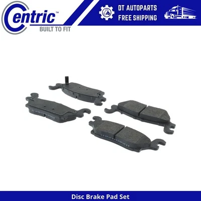 Para Hummer H3 2006-2010 | Pastillas de freno de disco traseras centradas | Semimetálicas Foto 1 de 4