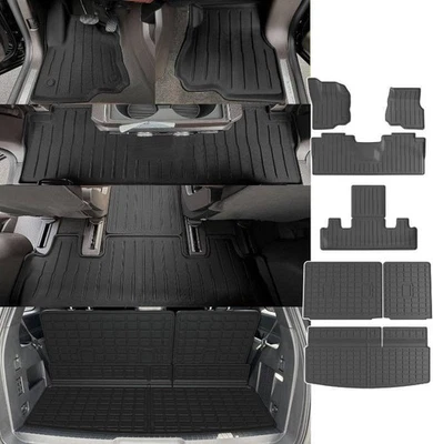 Seats Floor Mat Compatible with 2018-2024 Ford Expedition Cargo Mat 3rd Backres - Image 1 of 4