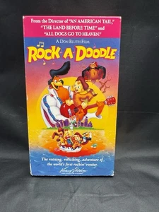 Rock-A-Doodle (VHS, 1999) Don Bluth Glen Campbell Christopher Plummer; - Bild 1 von 3