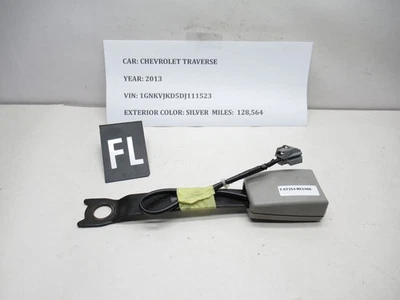 Chevrolet Traverse 2012-2013 hebilla de cinturón de seguridad delantero izquierdo conductor 6167966 OEM Foto 1 de 4