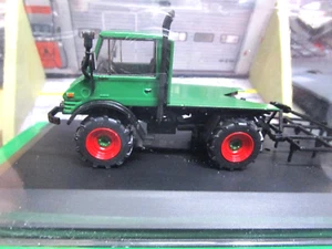 MERCEDES BENZ Unimog 4x4 verde verde U406 U 406 plataforma 1977 IXO Atlas 1:43 - Imagen 1 de 3