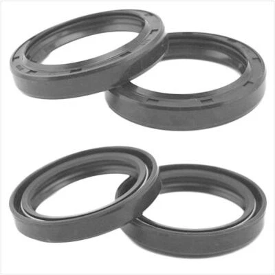 2 piezas sello de aceite 2 piezas sello a prueba de polvo para amortiguador de horquilla delantera de motocicleta 41x54x11 cm Foto 1 de 4