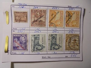 Malta 1901-1987/Mi Nr. 176-773, unvollständig € 7 Katalog - Preis - Picture 1 of 3