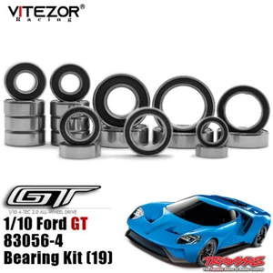 For Traxxas Compatible 1/10 Ford GT 83056-4 RC Car Sealed Ball Bearing Kit 19Pcs - Picture 1 of 7