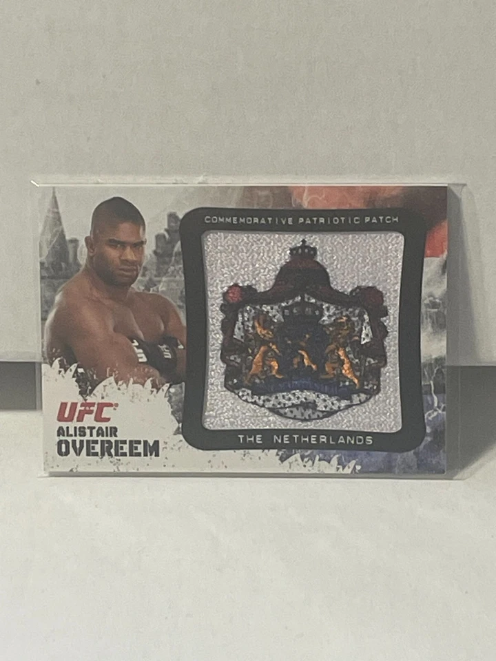 2012 Topps UFC Bloodlines Patriotic Patch Card #PP-AO Alistair Overeem - Image 1 of 1
