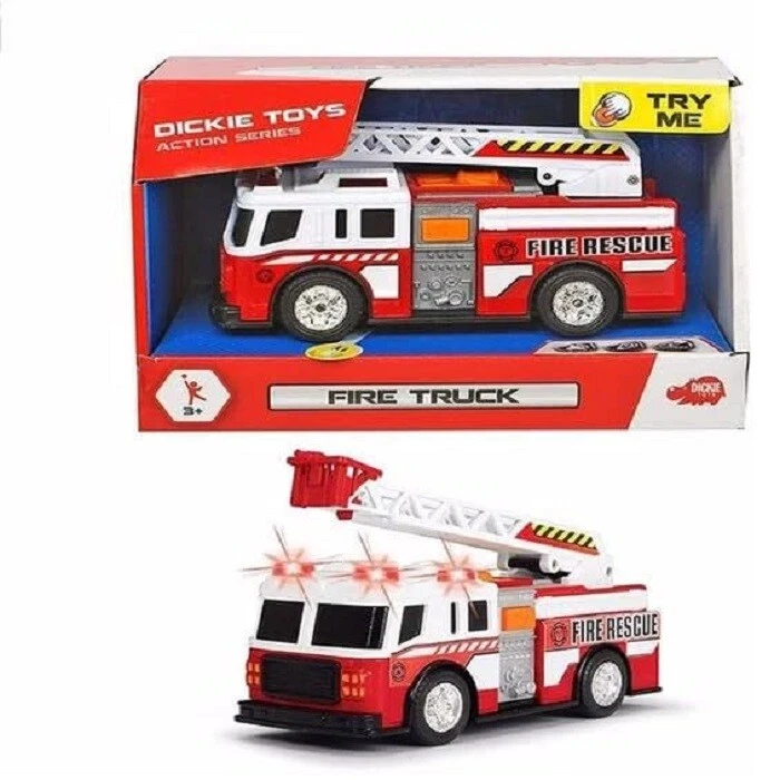 Dickie Toys Action Series Mini Fire Truck Camion Pompieri 15 cm - Immagine 1 di 1