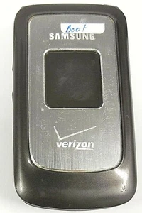 Samsung Knack SCH-U310 - Gray and Silver ( Verizon ) Cellular Flip Phone - Picture 1 of 3