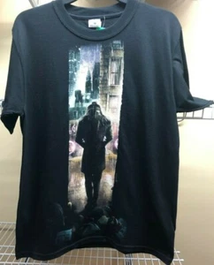 T-shirt nera Watchmen Rorschach fumetti promozionali film taglia media DC Comics nuova - Foto 1 di 9