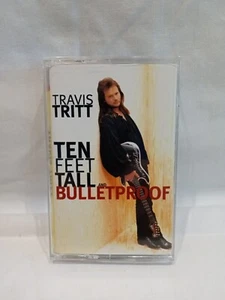 Travis Tritt Ten Feet Tall And Bulletproof Cassette Tape - Picture 1 of 3