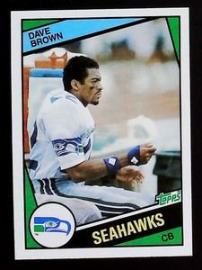 1984 Topps #190 Dave Brown