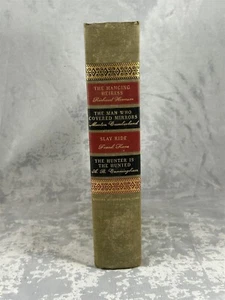 HANGING/ MAN MIRRORS/ SLAY/ HUNTER (Hardcover,1950) Unicorn Mystery Book Clubs - Picture 1 of 3