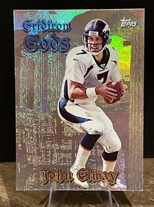 1998 Topps John Elway Gridiron Gods #G15 Broncos - Picture 1 of 2