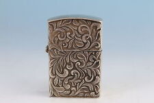 chinese copper hand carving flower collectable box