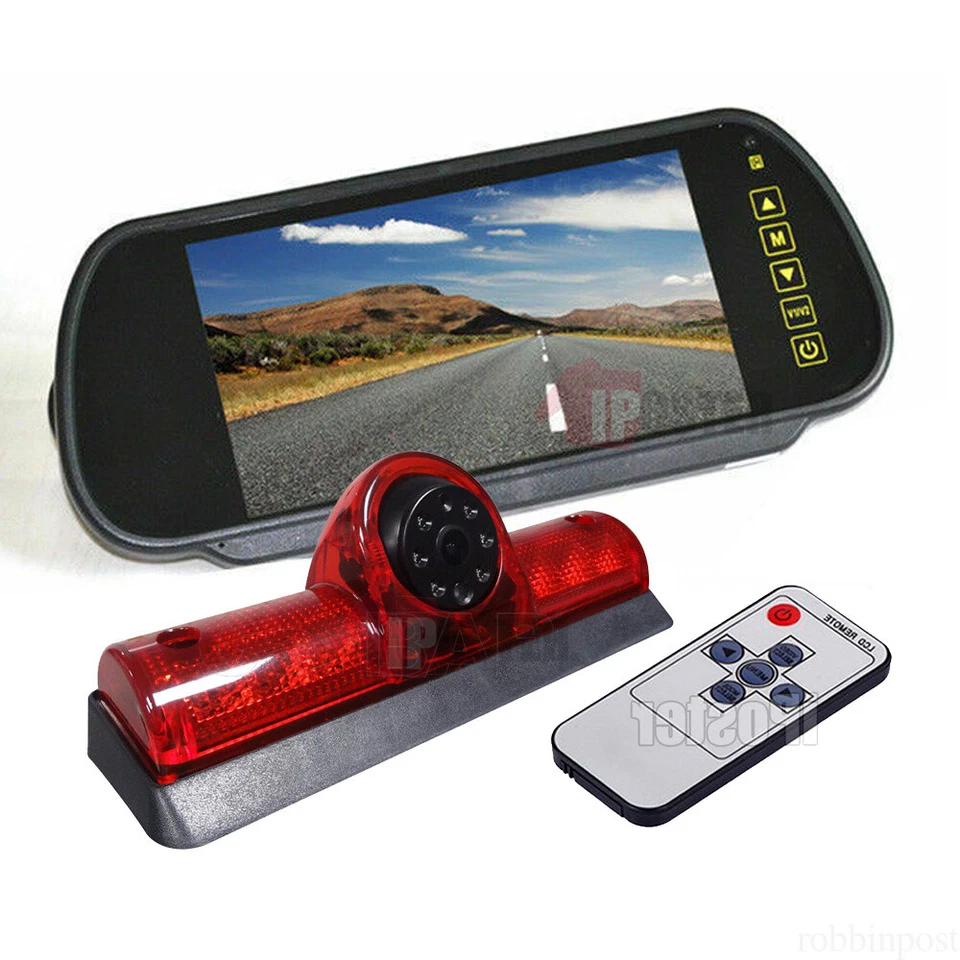 Brake Light CCD Color Rear View Backup Camera kit For Nissan NV 1500 2500 3500 - Image 1 of 4