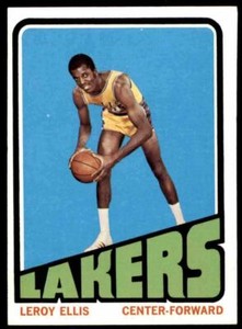 1972-73 Topps Nm-Super Nice-Make Offer Leroy Ellis 12 Los Angeles Lakers #18