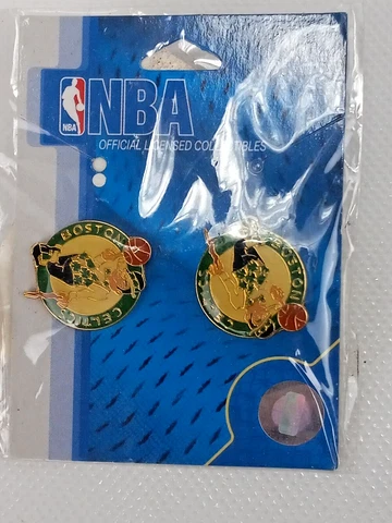 New NBA Boston Celtics Earrings Pair Post Stud Type Garden Causeway St FREESHIP Cover