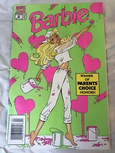 VTG 1993 Marvel Comics BARBIE April Issue #28 Parents Choice Honors (Newsstand) - Picture 1 of 8