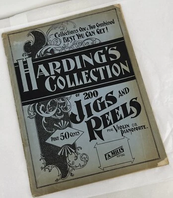 Harding’s Collection of 200 Jigs And Reels For Violin Or Pianoforte (Paperback) - Image 1 of 3