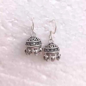 925 sterling silver Oxidised earrings for Valentines/anniversary gift - Picture 1 of 2