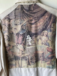 Mickey Mouse Disney Button Snap Up Shirt XL RARE True Vtg Kennington Ltd - Picture 1 of 13