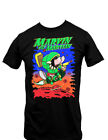 Herren-T-Shirt Looney Tunes Skate Marvin The Martian schwarz, NEU UNGETRAGEN