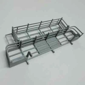 Full Metal Rear Fence Set Spare Parts For HENG LONG RC Tank 1/16 Abrams M1A2 - Picture 1 of 24