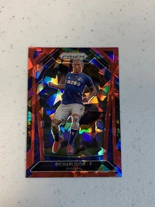 Panini Prizm Premier League 2020-21 - Richarlison #120 Red Ice Prizm - Imagen 1 de 2