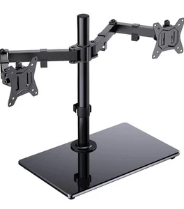 Dual Monitor Stand - 2x Monitors up to 27inch - Picture 1 of 7