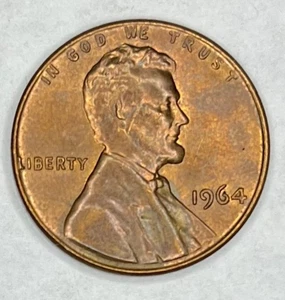 1964 P Lincoln Penny - Picture 1 of 2