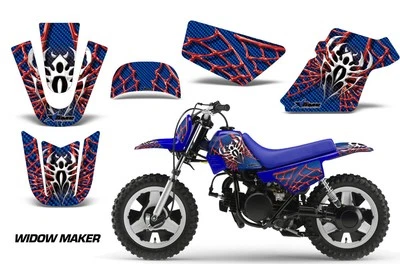 Pegatinas gráficas + #calcomanías PLT para Yamaha PW50 1990-2022 WIDOWMAKER R U Foto 1 de 3