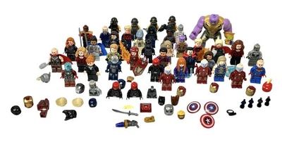 Lote de 44 Lego Big Fig + Micro y Minifiguras VENGADORES con Accesorios y Piezas Foto 1 de 4