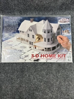 3-D Home Kit: All You Need to Construct a Model of Your Own Home or Addition VTG - Image 1 of 4