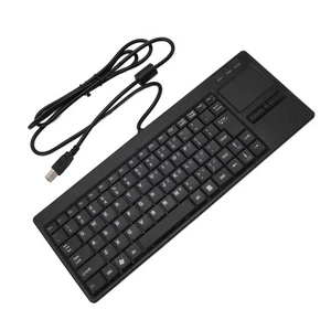 Kabelgebundene Tastatur Mechanische USB -Tastatur Mit Touchpad Support Hub Für - Bild 1 von 22