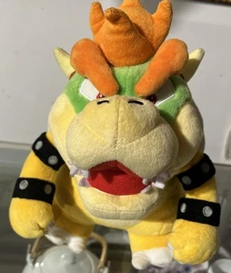 Super Mario Bros King Bowser Koopa Plush Toy Stuffed Soft Doll 10  - Picture 1 of 4