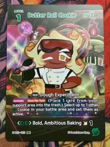 CookieRun Braverse TCG - Butter Roll Cookie (BS3-053) SEC Alt Art Foil - Picture 1 of 2