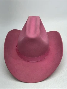 Bailey 5X hochwertiger rosa Cowboyhut 6 7/8 - Bild 1 von 19