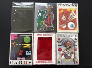 Fontaine Fever Dream 6 Decks Set Playing Cards - Picture 1 of 1