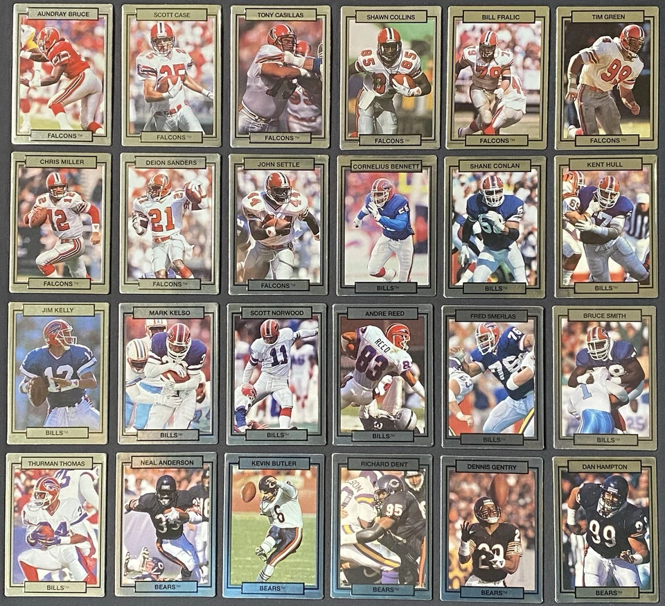 1990 Action Packed - Football Cards - #1-140 - Complete Your Set - You U Pick - Image 1 of 1