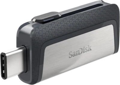 Sandisk Ultra Dual USB Drive Type-C 256 GB, 3.1 256 256 Grigio Argento - Immagine 1 di 4